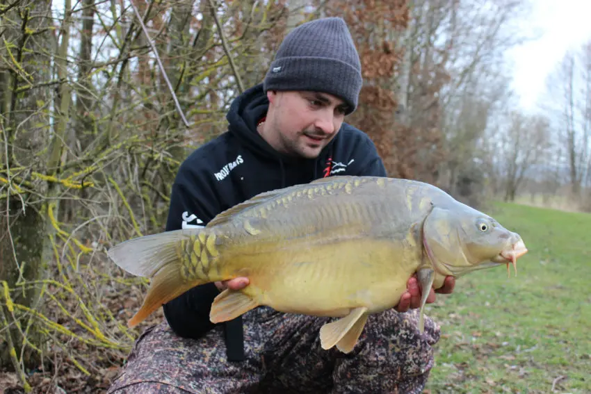 Pêche à la carpe en hiver