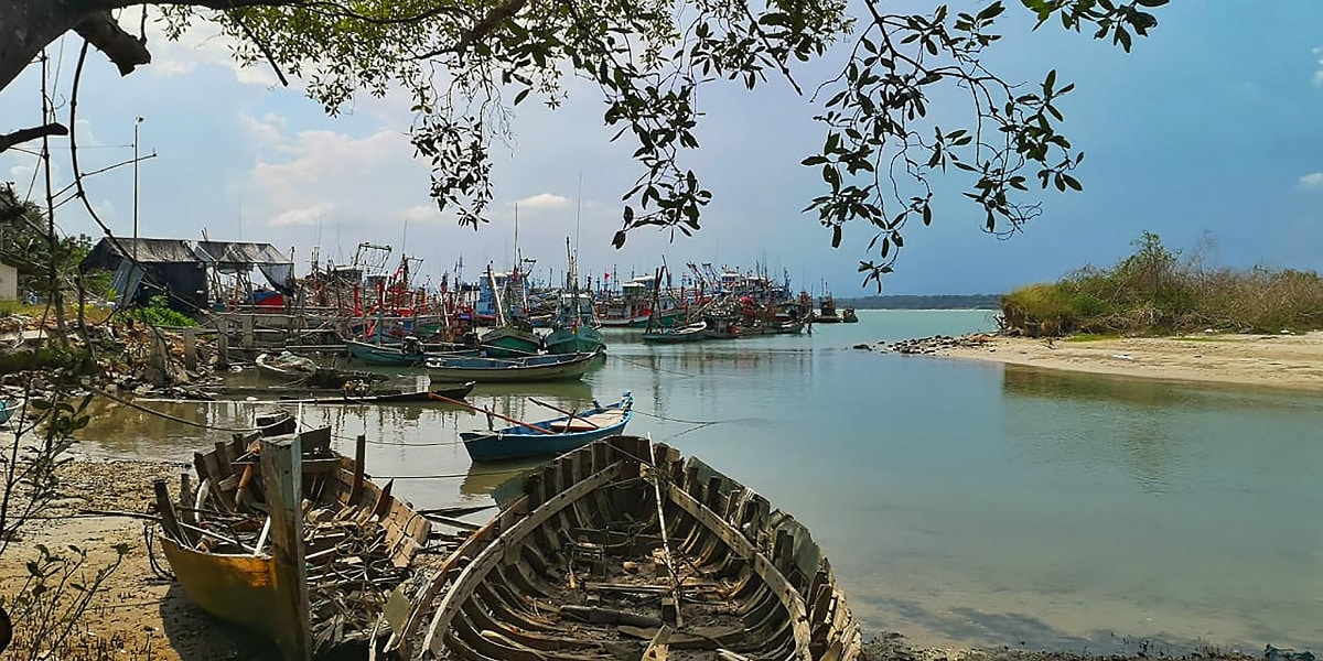 Pêche en eau douce en Thaïlande
