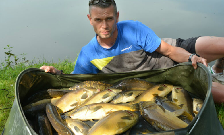 Pêche au method feeder pour les gros poissons