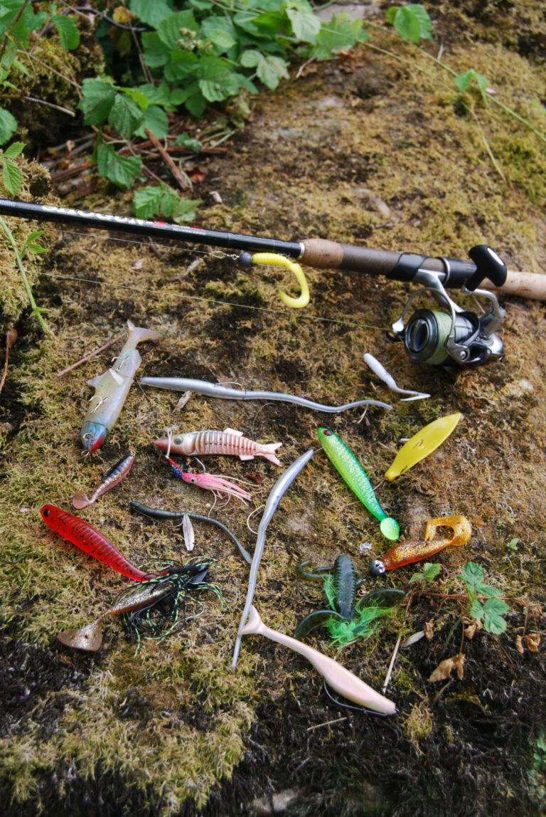 Leurre De Pêche Souple Pour Carnassiers - Type Poisson Nageur Multicouleur - 1 Pièce