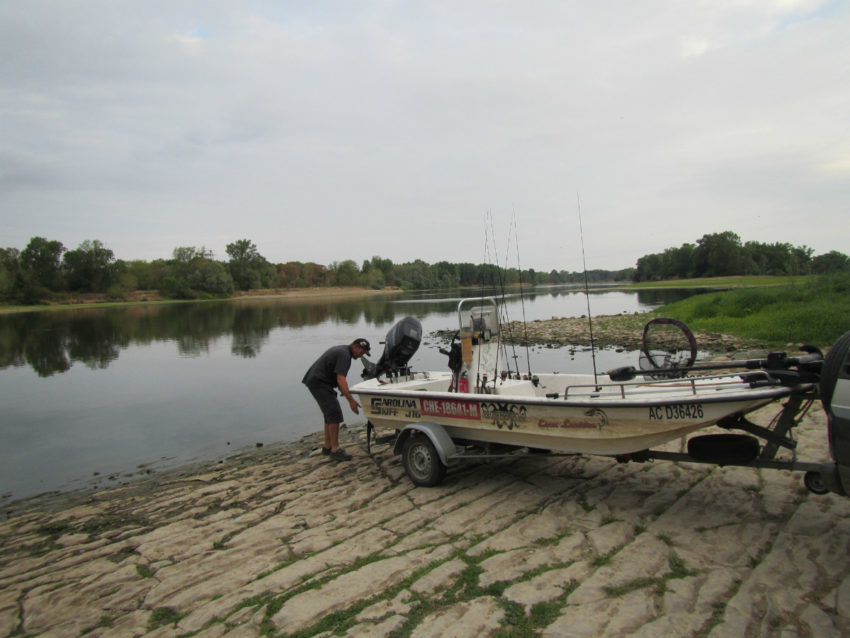 Pêche de l'aspe en Loire