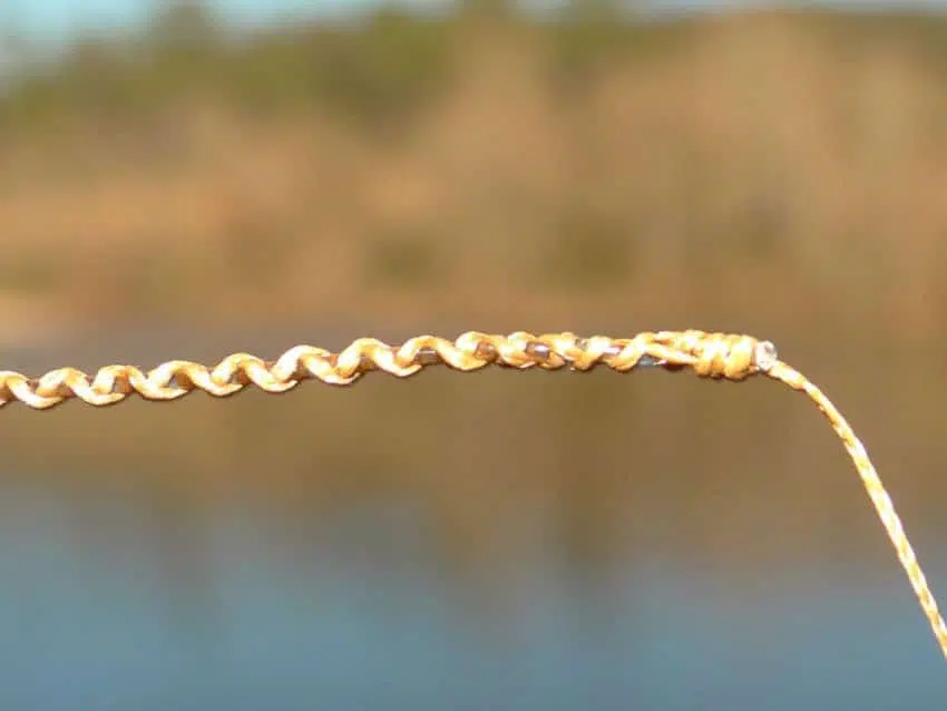 Noeud de raccord pour la pêche