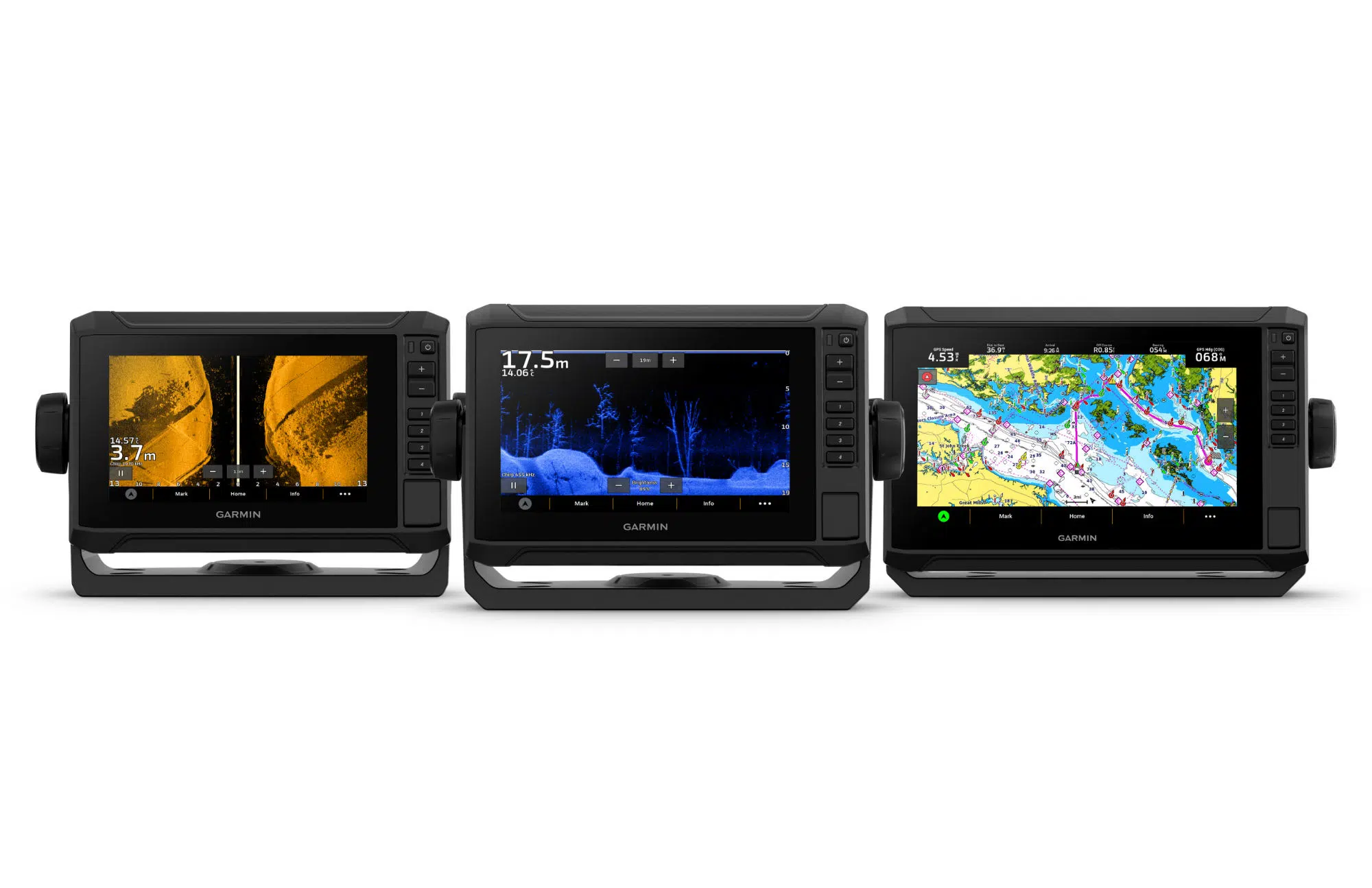 Sondeurs Garmin de la gamme Echomap UHD2