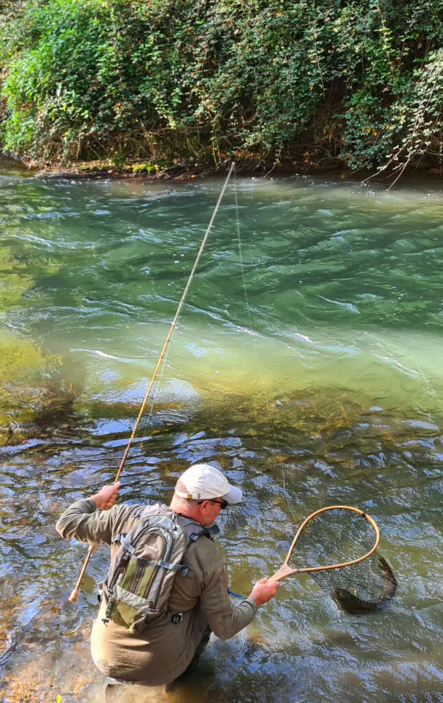 Préparer l'ouverture de la pêche à la truite.