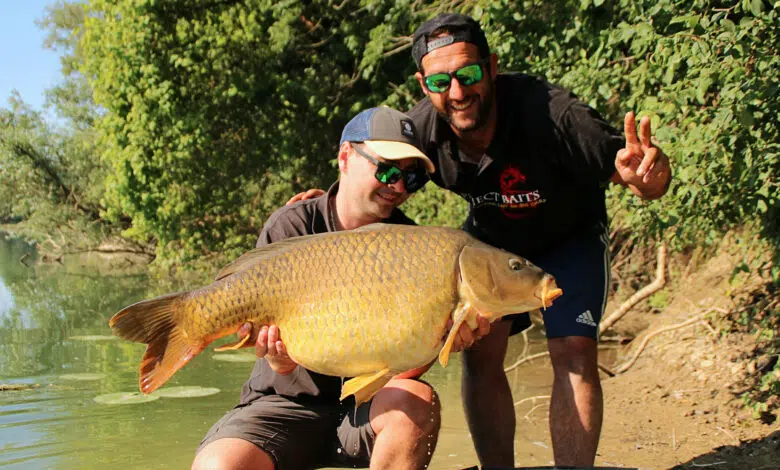 Pêche de la carpe en solo ou en duo.