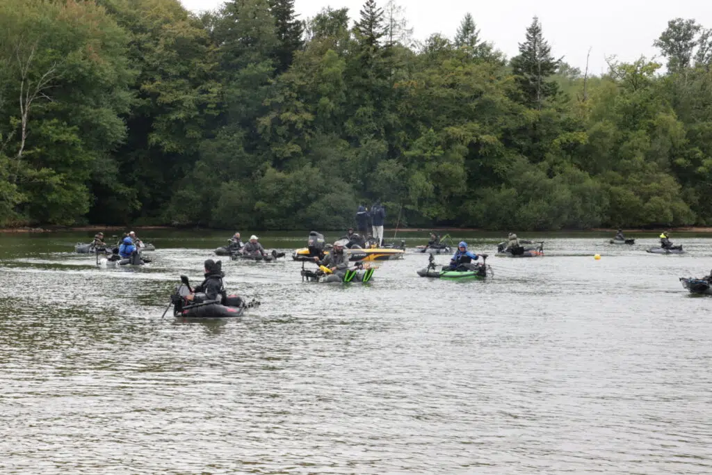 Affaire Jeannot lors des championnats de France de pêche en Float Tube.